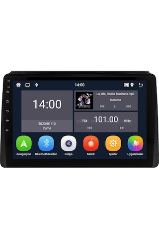 Dacia Duster Android Multimedya Sistemi 2018-2022 Crv-4608xd