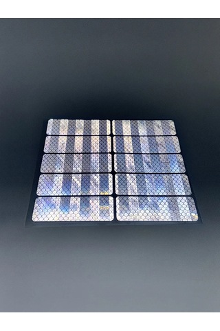 Anruspack Beyaz Yansıtıcı Etiketler 240302597