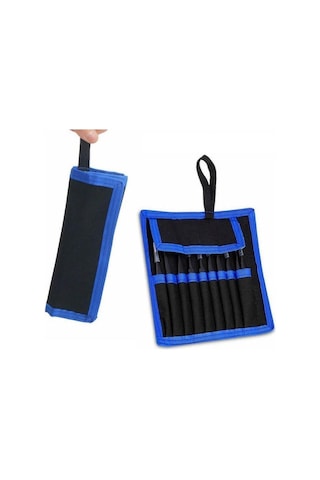 Antistatik Cımbız Seti 10 Parça Kumaş Çantalı