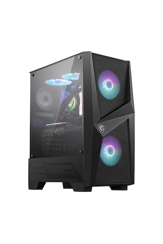 Mag Forge 100r Temperlı Cam Argb Psu Yok 2x120mm 1x120mm Atx Kasa Siyah