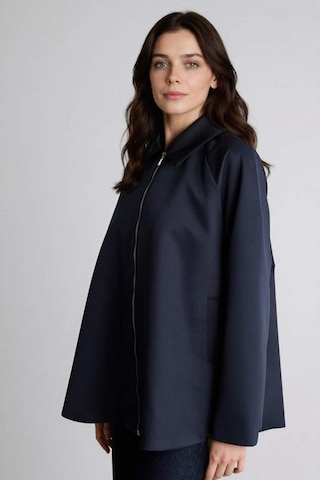 Defacto Loose Fıt Gabardin Trençkot H2391ax26spnv253 Lacivert-nv253