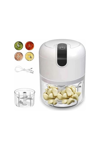 Rondo Doğrayıcı 250 Ml Taşınabilir Usb Şarjlı Pratik El Rondo Blender Yeni Nesil Rekli