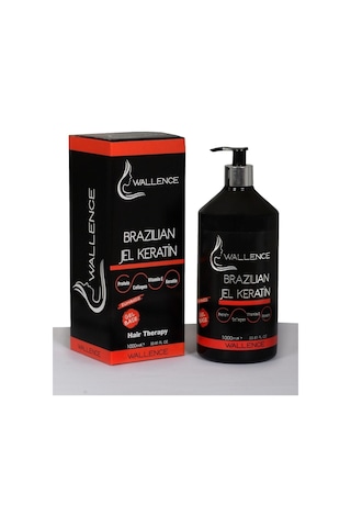 Wallence Dalgalı Saçlar Için Süper Brazılıan Jel Keratin 1 L