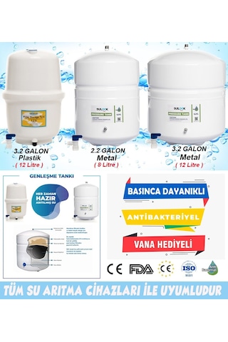 Antibakterial Su Arıtma Tankı 8 Litre (2.2 Galon) * - 486702826