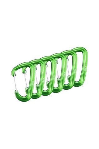 Besthome1 6 Adet 7075 Alüminyum Kamp Karabinası - 1200kg Kapasite, Dayanıklı