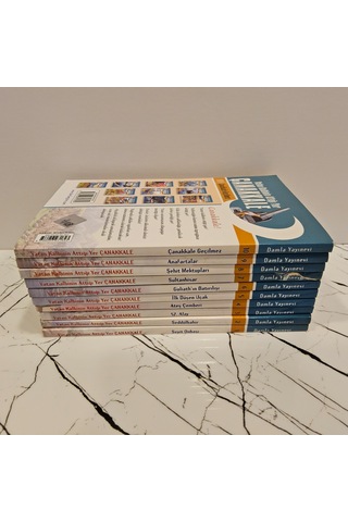 Vatan Kalbinin Attığı Yer Çanakkale -10 Kitap Takım