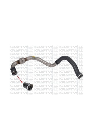 Renault Laguna 3 - Iıı 1.5 - Dci K9k Turbo Hortumu Metal Kısım Hariç Uç Kısmı - 8201043883 - 8200493735 - Mais