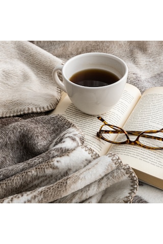 Schafer Home Deer Çift Kişlik Battaniye 200x220 Cm 1 Parça-kahverengi Kahverengi