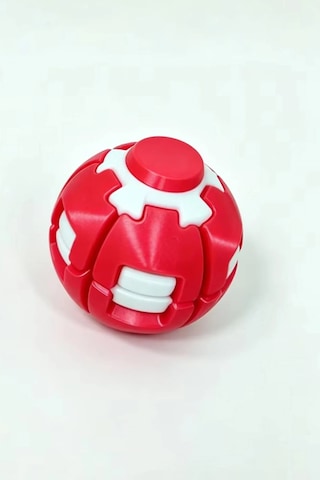 Spin Ball Mekanik Stres Topu Fidget Oyuncak Dönüşebilen Puzzle Çark Bas Çevir Döndür