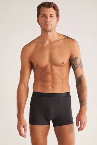 Kom Luca Erkek Boxer Siyah