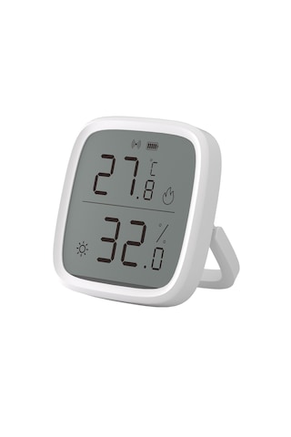 Sonoff SNZB-02D ZigBee LCD Ekranlı Akıllı Sıcaklık ve Nem Sensörü