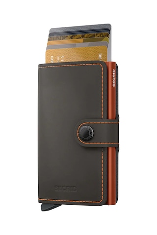 Secrid Miniwallet Matte Kartlık Cüzdan Trufle Orange Çok Renkli