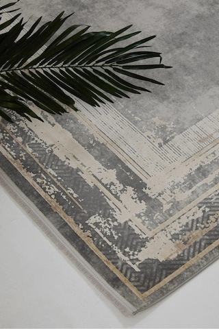 Hoom Rugs Natural 1703 Gri Vizon Klasik Salon Halısı