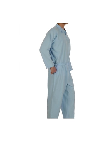 Caretex EH-38 Bacak Fermuarlı Alzheimer Erkek Hasta Tulumu L