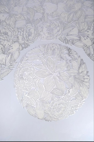 Digithome Acar 6 Lı Amerikan Servisi Supla Yuvarlak Gümüş 38 Cm Acr-283 C320.033 Gümüş