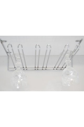 Krom 3 Bölmelı Bar Kadehlik Bardaklık