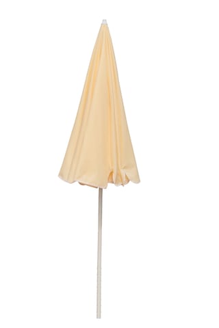 Form Outdoor Mega Şemsiye 240/10 Krem - 240cm Çapında Yuvarlak 10 Telli Krem