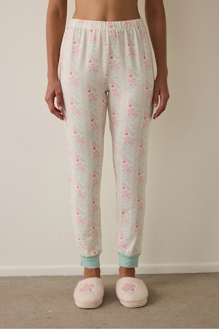 Penti Gardenya Cute Flowers Çiçekli Termal Etkili Pijama Altı