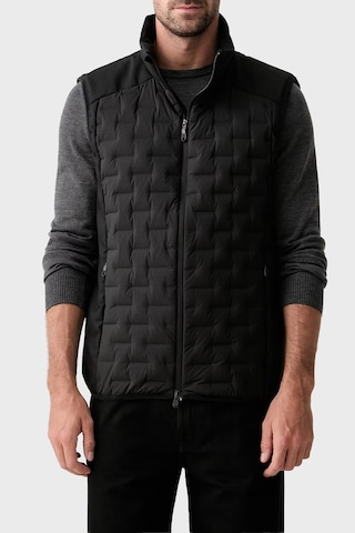 Boss Kapitoneli Regular Fit Dik Yaka Şişme Yelek Erkek Yelek 50561386 001 Siyah