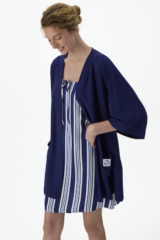 Penti Lacivert Vacation Striped Gecelik