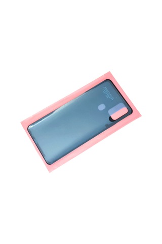 Tkgz Samsung Uyumlu Galaxy A21s A217 Arka Kapak Batarya Kapağı - Mavi Çok Renkli