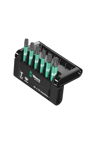 Wera 05057693001 Bit-check 6 Tx Impaktor Bits Uç Seti, Darbeli Uy