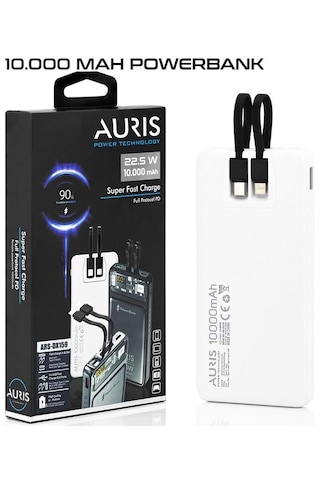 Dx159 10000 Mah Powerbank Beyaz