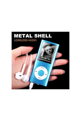 Mp3 Çalar Fm Radyo Sd Kart Girişli Mp4 Player 1.8 Inç Renkli Ekran