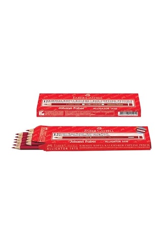 Faber Castell Kırmızı Kurşun Kalem 12 Adet 1410 Faber Castell Kırmızı Kurşun Kalem 12 Adet 1410
