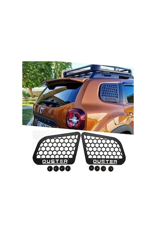Dacia Duster Kelebek Cam Koruma Metal 2018-
