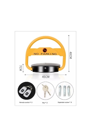 Güneş Panelli Bireysel Park Kilit Bariyeri - BG0512 Barfas