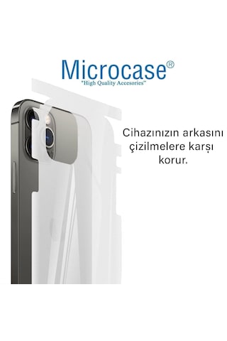 Microcase Xiaomi Redmi Note 15 Pro Plus İle Uyumlu Tpu Arka Ve Yan Nano Koruma- Ekm115