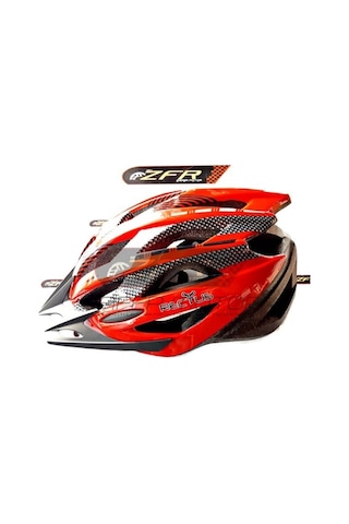 Rectus Yetişkin Bisiklet Kaskı Beyaz - 26 Beyaz - Siyah - Kırmızı