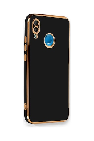 Newface Huawei P20 Lite Kılıf Volet Silikon Semeglbl - 23 - Siyah