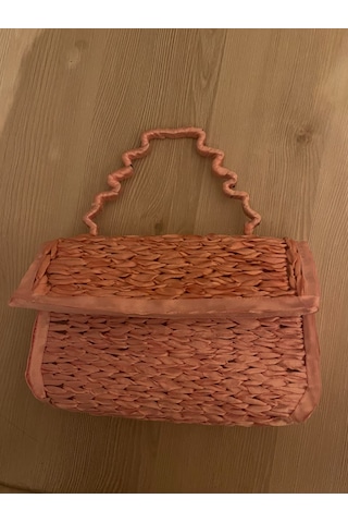 Pembe Kurdele Kadın Çanta