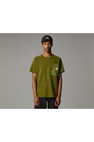 The North Face M Terry Relaxed Tee Erkek Outdoor Tişörtü Nf0a8c28pıb1 Haki Haki