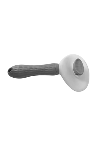 Markapet Kendini Temizleyen Tuşlu Kedi Köpek Tarağı Gri 10 x 20 CM