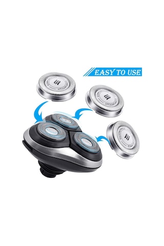 Philips Tıraş Makinesi İçin 3 Adet Sh30 Tıraş Bıçağı Yedek Başlığı
