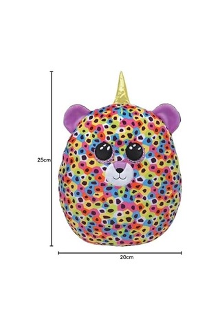 Ty Giselle Ieopard Multi Squish 10" 000 Açık Krem