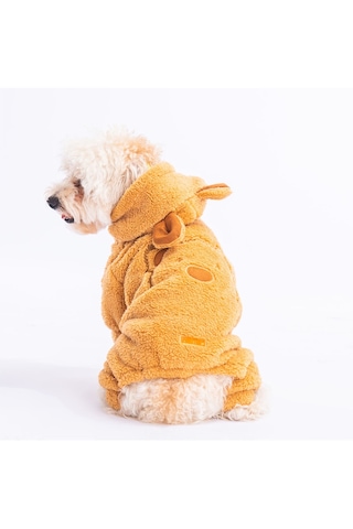 Pawstar Kahverengi Koala Küçük Irk Peluş Köpek Tulumu