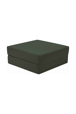 Nura Serisi Minder Şık Ve Konforlu Oturma Alanları İçin Çok Amaçlı Minder 100x100x18 Yeşil