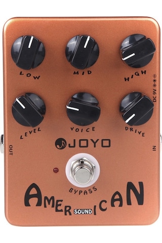 Joyo Jf-14 Amerikan Ses Gitar Amfi Simülatörü Efekt Kahverengi