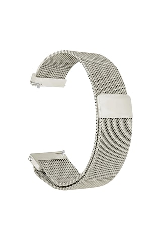 Huawei Watch Gt4 46mm Metal Hasır Mıknatıslı Manyetik Kordon 22mm