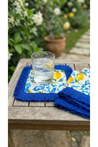 Limonea Azure Kokteyl Peçetesi