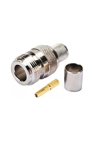 N Dişi Lmr400-Rg8 Kablo Tipi Sıkmalı Rf Konnektör Nf400 N Dişi Lmr400-Rg8 Kablo Tipi Sıkmalı Rf Konnektör Nf400