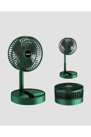 Katlanabilir Mini Fan 3 Kademeli Soğutma, Şarjlı Najmaddin