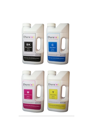 Duruınk Epso Stylus Dx4450 Uyumlu  Mürekkep Seti 4 Renk 4x1000ml