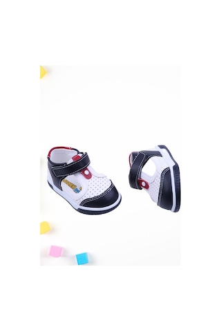 Papuçsepeti 2878 Erkek Bebek İlkadım Ortopedik Ayakkabı Sandalet 001