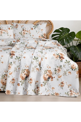 Aryıldız Home Mabel %100 Pamuk Tek Kişilik Pike 150x220 Cm Renkli