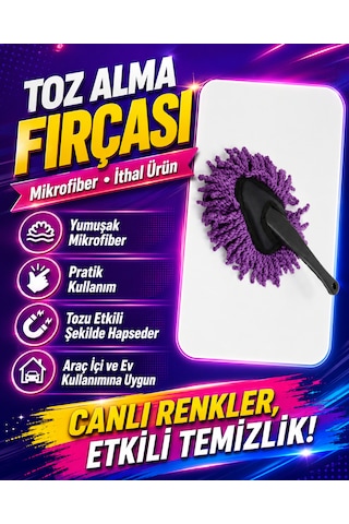 Toz Alma Fırçası Mikrofiber